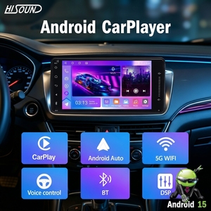 Autoradio Android 15 de 7 pouces en gros pour Toyota <span class=keywords><strong>Corolla</strong></span> 2003-2013, lecteur multimédia avec CarPlay et Android Auto - Product Image 2