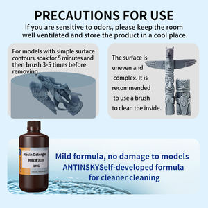 Resina Antinsky Detergente, Apta para Modelos LDC, 1 kg, Material de Impresión 3D, Resina Líquida 3D, Bajo Olor, No Daña las Manos - Product Image 6