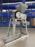 Moulin à malt domestique 150 kg/h, broyeur d'orge, système de mouture de bière avec réglage de l'écart, machine à moudre le malt, équipement de micro-brasserie