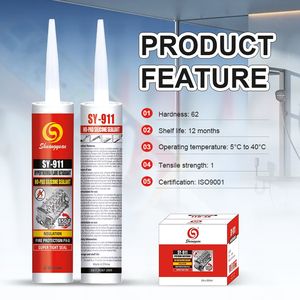 High Temperature Resistance Fast Curing Kitchen Sink 100% Silicon Sealant Adhesive <strong>Silicone</strong> For Kitchen Bathroom - Product Image 3