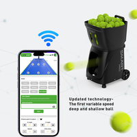 Machine à balles de tennis PT SMART PRO USA en stock, livraison gratuite, contrôle par application, lancer de balles de tennis Topspin Backspin