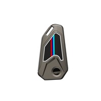 Étui de protection pour clé de voiture en alliage de zinc et gel de silice pour Honda Hornet Pulsar Yamaha Fzd R15 Suzuki Gixxer 150, porte-clés à rabat
