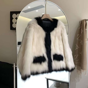 Nuova Pelliccia Invernale 2025 da Donna Giacca in Pelle di Volpe Artificiale Personalizzata Cappotto <span class=keywords><strong>Corto</strong></span> alla Moda in Finta Pelliccia - Product Image 3