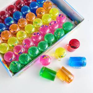 Nouveau Design Tendance : Mini Slime Coloré Effet Boue de Cristal 6 Couleurs, en Forme de Gobelet à Bière, Cadeau Abordable pour Enfants - Product Image 1