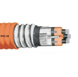 TECK 90 EPR/PVC/<span class=keywords><strong>CWS</strong></span>/AIA/PVC tres conductores blindados MV Cable de alimentación (5kV) - Product Image 1