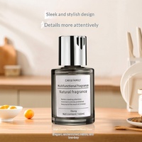 Diffuseur de parfum pour voiture Double Arche Noir Électroplaqué avec Housse en Coton, 160 ml, Désodorisant et Fournitures Automobiles