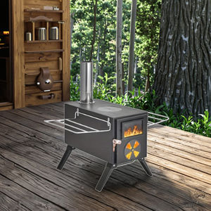 Brasero en acier multifonctionnel portable, poêle à bois moderne pour le camping en plein air, <span class=keywords><strong>chauffage</strong></span> de tente, <span class=keywords><strong>chauffage</strong></span> au <span class=keywords><strong>gaz</strong></span> pour terrasse, <span class=keywords><strong>chauffage</strong></span> extérieur - Product Image 2