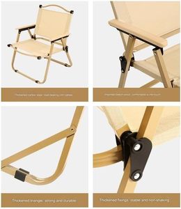 Chaise de camping pliante portable 2026 au design moderne en fer, idéale pour les voyages en extérieur – Meilleure vente - Product Image 5