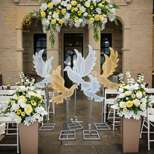 Large Bird Background Lights Peace <strong>Dove</strong> Lights Other <strong>Wedding</strong> <strong>Decoration</strong> Road Guide Light Stand for <strong>Wedding</strong> Aisle <strong>Decoration</strong> - Product Image 3