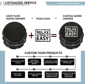 Grinder per Erbe in Alluminio a 2 Strati 55MM, Nero/Oro/Argento, con Logo Personalizzato - Product Image 5