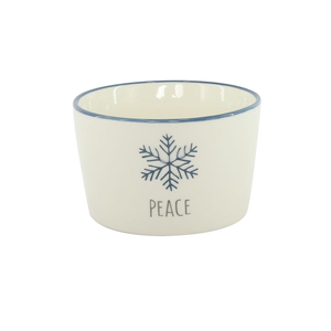 Vente en gros de bol à riz et à collation en céramique de 11cm avec décoration de Noël Tasses en céramique élégantes - Product Image 6