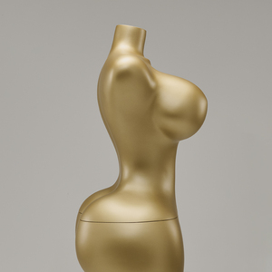 AFELLOW Gold Silver Mannequins Plus Size Full Body Female Mannequins Plastic High-end Headless - Product Image 5