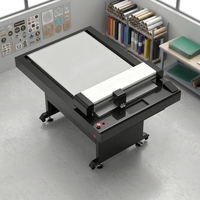 Multifunktionaler Doppelkopf-Flachbett-Schneideplotter zum Rillen und Schneiden für Verpackungsboxen und Prototypenpapier