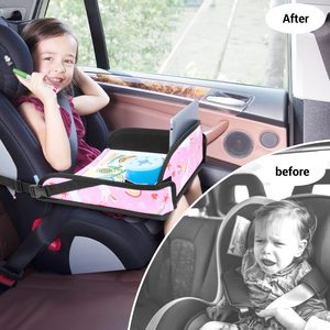 Muestra Gratuita, Bandeja de Asiento de Coche Portátil para Niños, Actividades para Niños Pequeños, Mesa de Asiento de Coche, Bandeja Plegable para Viajes de Niños - Product Image 4
