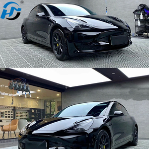 Phim dán xe ô tô PET TPU phủ bóng cao cấp màu đen piano, khổ 1.52x18m/5x60ft, cuộn nguyên chiếc, xuất xưởng trực tiếp - Product Image 6