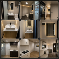 Villa de luxe en forme de cabane Apple, préfabriquée, modulaire, mini-maison pour glamping, hôtel, tourisme écologique et hébergement en resort