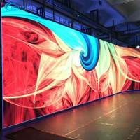 Al Aire Libre Led pantalla móvil escenario telón de fondo Dj Booth P2.97 pantalla de publicidad impermeable