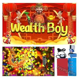 Jeu d'arcade de poisson à jetons 8 joueurs logiciel de jeu de pêche de Table de poisson Buffalo Thunder - Product Image 4