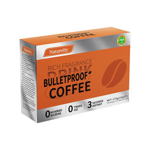 Café MCT Keto Friendly, 20g*10 Cajas, Sabor Chocolate, Marca WANFU, 0 Azúcar Añadido, 0 Grasas Trans, Favorece la Saciedad y Energía Sostenida - Product Image 6