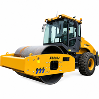 Rouleau vibratoire à tambour unique de 20 tonnes XS203J avec une largeur de compactage de 2130 mm à vendre