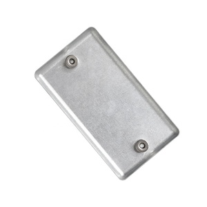 Plaque murale vierge EASTOMMY Gang No Device, taille standard, montage sur boîte, couvercle de <span class=keywords><strong>cache</strong></span> de plaque utilitaire magnétique en acier inoxydable - Product Image 4