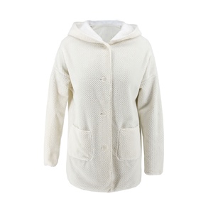 <span class=keywords><strong>Accappatoio</strong></span> in pile caldo da <span class=keywords><strong>donna</strong></span> <span class=keywords><strong>con</strong></span> <span class=keywords><strong>cappuccio</strong></span> in pile di poliestere 100% abito in pile di corallo <span class=keywords><strong>con</strong></span> <span class=keywords><strong>accappatoio</strong></span> da <span class=keywords><strong>donna</strong></span> Jacquard - Product Image 3