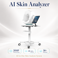 Analyseur cutané 3D tout-en-un 4 Spectra 8 Images Intelligentes IA Apprentissage Profond Multi-Races pour Clinique Médicale