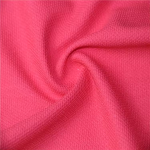 SY249 Fabrication 100% Polyester <span class=keywords><strong>Polo</strong></span> Piqué Sport Stretch T-shirt Jersey Tissu Léger Double Face Interlock Rib Filles - Product Image 2