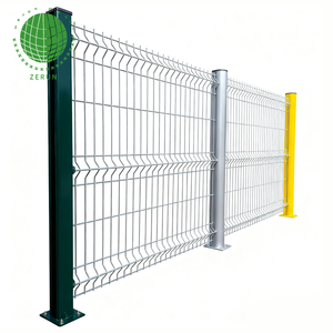 Thanh Lịch 3D mô hình chống gỉ sắt PVC khung bền nhẹ ngoài trời ranh giới tường lưới mắt cáo cửa dễ dàng cài đặt tự làm - Product Image 4