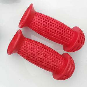 Empuñaduras de manillar de bicicleta para niños, 22,2mm, TPR, suaves, con forma de panal, coloridas, accesorios para bicicletas infantiles - Product Image 4