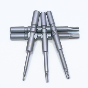 Embout de tournevis Torx FsyMx 800801802, embout hexagonal étoilé en acier S2 trempé à tige ronde pour tournevis électrique - Product Image 1