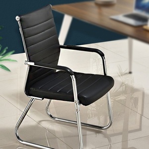 Chaise de bureau ergonomique rose personnalisée en gros, prix bas, sans roulettes - Product Image 3