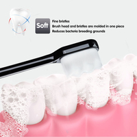 Cepillo de Dientes Manual Suave para Adultos con Cerdas Micro Nano Extra Suaves (Más de 10000 Cerdas) para Uso Doméstico y Cuidado Bucal