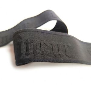 Bande élastique personnalisée avec logo 3D en relief pour sous-vêtements et vêtements de sport - Product Image 3