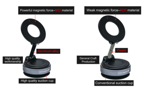 Soporte Magnético Extensible para Móvil en Coche con Rotación 360 y Succión de Vacío - Product Image 6