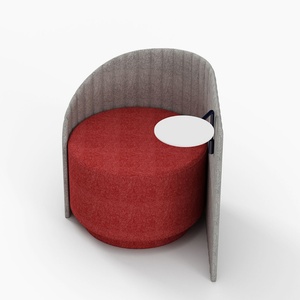 Chaise de conférence et de formation de haute qualité avec tablette d'écriture, chaise de réunion pour école et bureau avec étagère, canapé de loisirs - Product Image 2