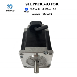 Hot Sale Hybrid 57 CM23 Leads hine Hersteller 2-Phasen-Nema 23 76mm Länge DC-Hybrid-Schrittmotor für CNC - Product Image 2