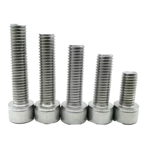 โรงงานจีนขายสกรูหัวหกเหลี่ยมสแตนเลส 201 ขนาดเมตริก 50 ชิ้น/ถุง M4-M12 - Product Image 2