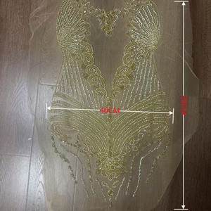Abito da <span class=keywords><strong>Sera</strong></span> <span class=keywords><strong>di</strong></span> Lusso in Vetro a Forma <span class=keywords><strong>di</strong></span> Fiore, Ecologico, Fatto a Mano con Strass, per Red Carpet e Performance sul Palco - Product Image 5