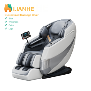 Fauteuil inclinable de luxe OEM ODM 4D à gravité zéro avec massage Shiatsu, vibrations et chaleur pour soulager les douleurs musculaires et la relaxation - Product Image 1