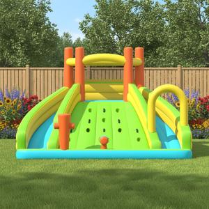 Prix promotionnel : Château gonflable commercial avec toboggan aquatique, château gonflable à vendre - Product Image 1