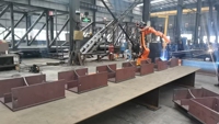 Nuevo Robot de Soldadura Automático Inteligente para Estructuras de Acero con Tasa de Ciclo de Trabajo del 100%