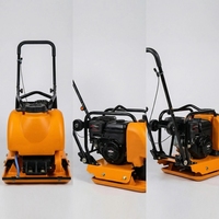 Compacteur à plaques asphaltiques autoporté TerraForce TF-C90 90 kg FPC90 Honda GX160 4KW 3600 tr/min, manuel, pour la réparation des chaussées