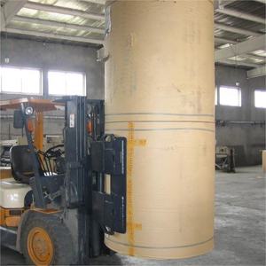 Nuevo accesorio para carretilla elevadora Abrazadera para rollo de papel utilizada en carretilla elevadora apiladora con función de rotación - Product Image 4