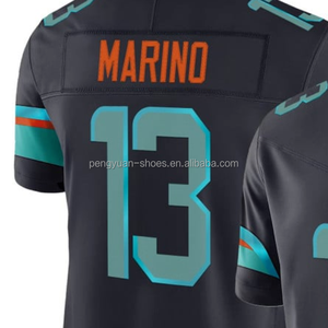 جاهز لشحن قميص كرة القدم الأمريكية المخيط بأفضل جودة - Product Image 5