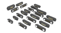 Conector Magnético Ovalado de 16 Pines, Conector de Contacto Magnético con Resorte para Dispositivos Inteligentes