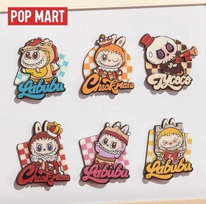 Popmart labubu มอนสเตอร์ให้แม่เหล็กตู้เย็น3D แท้ของตกแต่งกล่องปริศนาของที่ระลึกสำหรับการท่องเที่ยว - Product Image 3