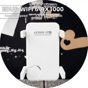EDUP AX3000Mbps Extensor <span class=keywords><strong>Wifi</strong></span> inalámbrico de doble banda para exteriores de largo alcance 2,4 GHz y 5GHz Repetidor <span class=keywords><strong>Wifi</strong></span> 6 Tecnología - Product Image 3