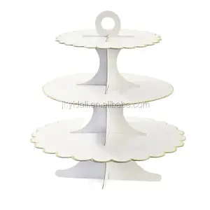 Factory direct Children's cartoon styles Cupcake Stand,Wedding Cake Stand 3 Layer,White New Cake Stands