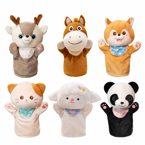 25Cm Mềm Sang Trọng Tương Tác Tay Con Rối Tùy Chỉnh Động Vật Đồ Chơi Cho Trẻ Em Và Người Lớn Cho Trẻ Mới Biết Đi Trong niên 2 + - Product Image 2